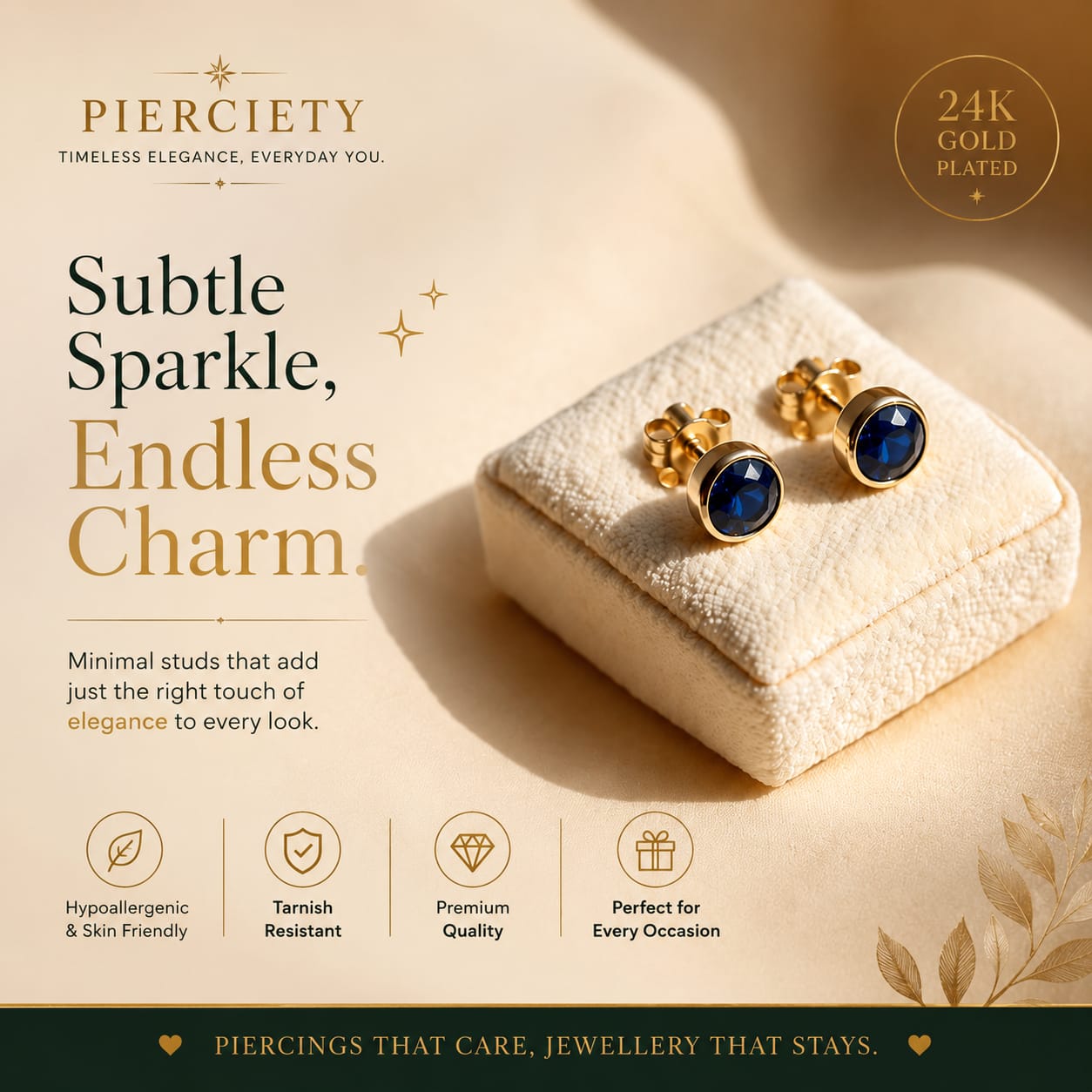 Pierciety social media design